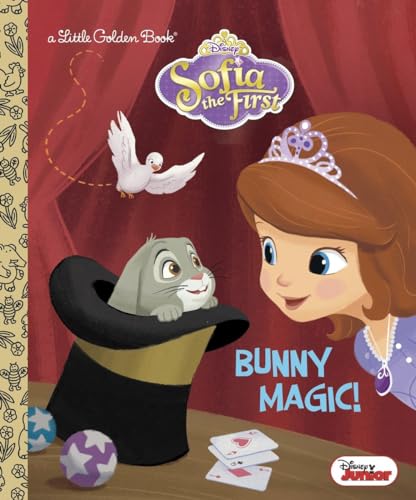 Beispielbild fr Bunny Magic! (Disney Junior: Sofia the First) (Little Golden Book) zum Verkauf von SecondSale