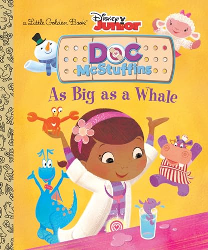 9780736430876: As Big as a Whale (Disney Junior: Doc McStuffins) (Little Golden Book)
