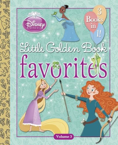 9780736430982: Disney Princess Little Golden Book Favorites (3)