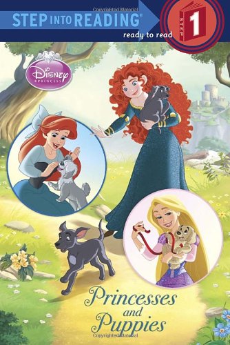 Beispielbild fr Princesses and Puppies (Disney Princess) (Step into Reading) zum Verkauf von Wonder Book