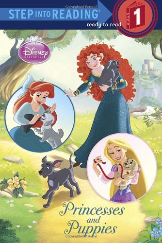 Imagen de archivo de Princesses and Puppies (Disney Princess) (Step into Reading) a la venta por SecondSale