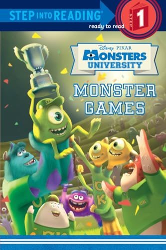 Imagen de archivo de Monster Games (Disney/Pixar Monsters University) (Step into Reading) a la venta por Front Cover Books