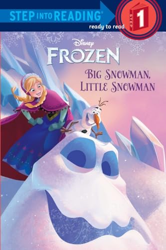 Beispielbild fr Big Snowman, Little Snowman (Disney Frozen) (Step into Reading) zum Verkauf von SecondSale