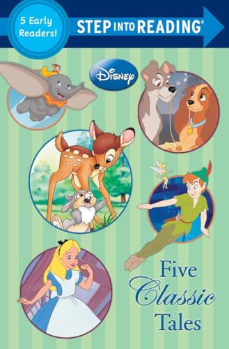 9780736431804: Disney Five Classic Tales (Step into Reading: Disney Classics)