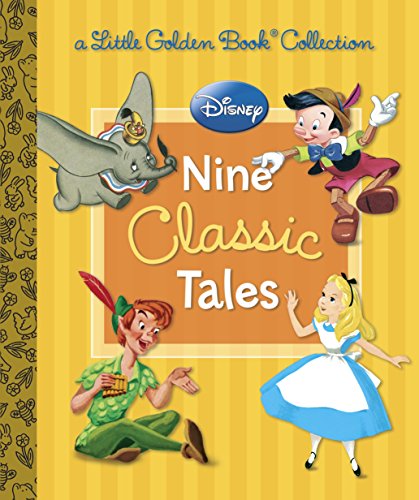 9780736432603: Disney: Nine Classic Tales (Little Golden Book Collections)