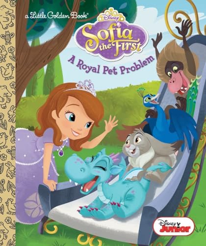 Beispielbild fr A Royal Pet Problem (Disney Junior: Sofia the First) (Little Golden Book) zum Verkauf von Wonder Book