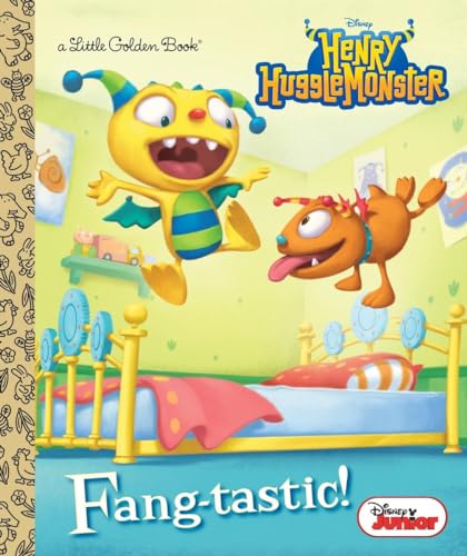 Imagen de archivo de Fang-tastic! (Disney Junior: Henry Hugglemonster) (Little Golden Book) a la venta por Gulf Coast Books