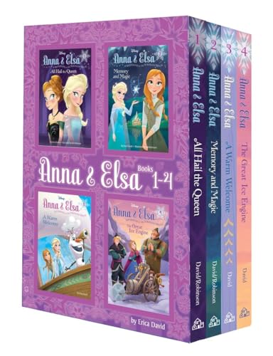 Stock image for Anna Elsa: Books 1-4 (Disney Frozen) (A Stepping Stone Book(TM)) for sale by Byrd Books