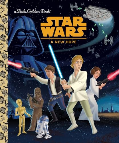 Beispielbild fr Star Wars: A New Hope (Star Wars) (Little Golden Book) zum Verkauf von SecondSale