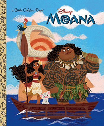 Beispielbild fr Moana Little Golden Book (Disney Moana) zum Verkauf von SecondSale