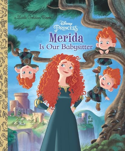 Imagen de archivo de Merida Is Our Babysitter (Disney Princess) (Little Golden Book) a la venta por Goodwill of Colorado