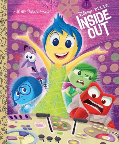 Beispielbild fr Inside Out (Disney/Pixar Inside Out) (Little Golden Book) zum Verkauf von Wonder Book