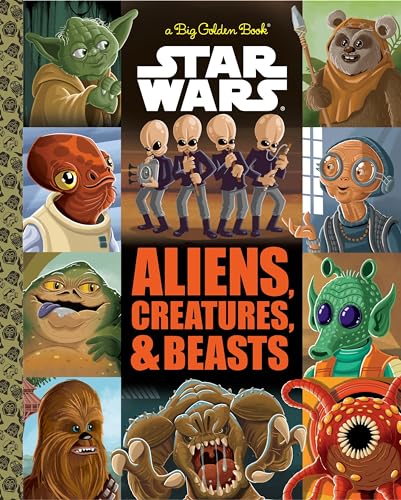Beispielbild fr The Big Golden Book of Aliens, Creatures, and Beasts (Star Wars) zum Verkauf von ThriftBooks-Atlanta