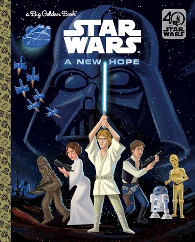 Beispielbild fr A New Hope (Star Wars) (Big Golden Book) zum Verkauf von HPB Inc.