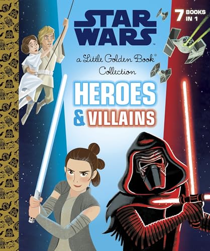 Beispielbild fr Heroes and Villains Little Golden Book Collection (Star Wars) zum Verkauf von Wonder Book