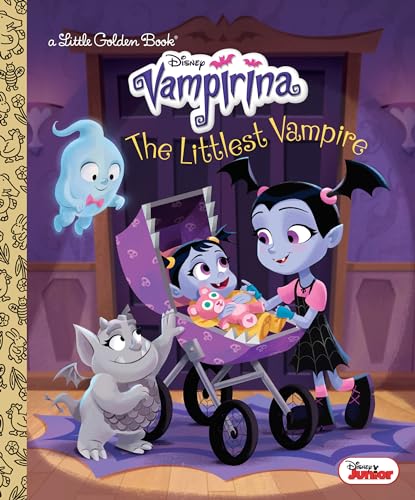 Stock image for The Littlest Vampire (Disney Junior Vampirina) (Little Golden Book) for sale by Upward Bound Books