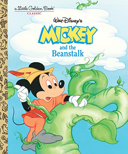 Imagen de archivo de Mickey and the Beanstalk (Disney Classic) (Little Golden Book) a la venta por ZBK Books