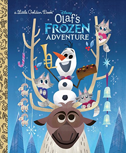 Imagen de archivo de Olaf's Frozen Adventure (Little Golden Books: Frozen) a la venta por AwesomeBooks