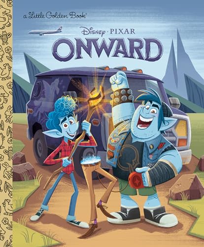 Beispielbild fr Onward Little Golden Book (Disney/Pixar Onward) zum Verkauf von SecondSale