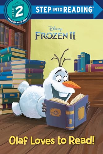 Beispielbild fr Olaf Loves to Read! (Disney Frozen 2). Step Into Reading(R)(Step 2) zum Verkauf von Blackwell's