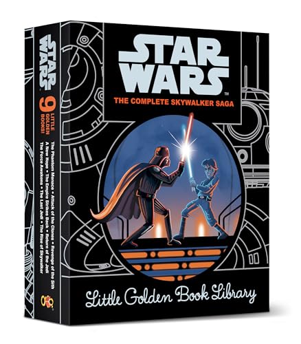 9780736440882: Star Wars Episodes I - IX Little Golden Book Library (Star Wars)