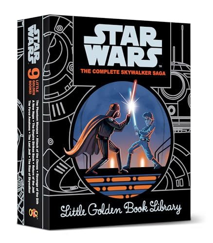 Stock image for The Complete Skywalker Saga: Little Golden Book Library (Star Wars) for sale by Ergodebooks