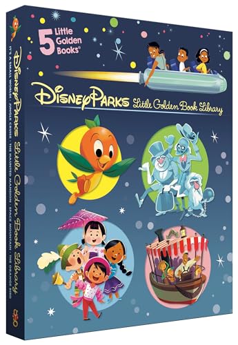 Stock image for Disney Parks Little Golden Book Library (Disney Classic): It's a Small World, The Haunted Mansion, Jungle Cruise, The Orange Bird, Space Mountain for sale by Ergodebooks