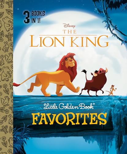 Beispielbild fr The Lion King Little Golden Book Favorites (Disney The Lion King). Little Golden Book Bind-Up zum Verkauf von Blackwell's