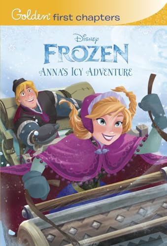 Imagen de archivo de Anna's Icy Adventure (Disney Frozen) (Golden First Chapters) a la venta por Gulf Coast Books
