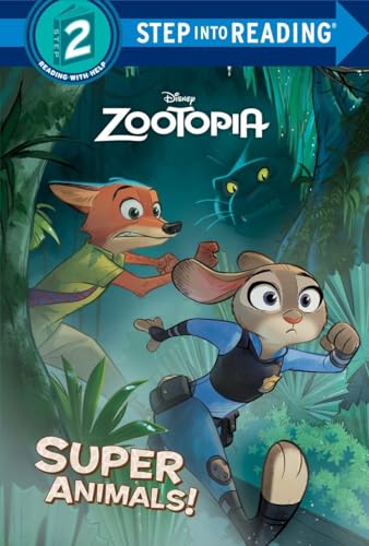 Imagen de archivo de Super Animals! (Disney Zootopia) (Step into Reading) a la venta por Goodwill