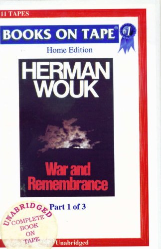 Beispielbild fr War and Remembrance 3 of 3 [Unabridged] (Audio Cassettes) zum Verkauf von Wonder Book