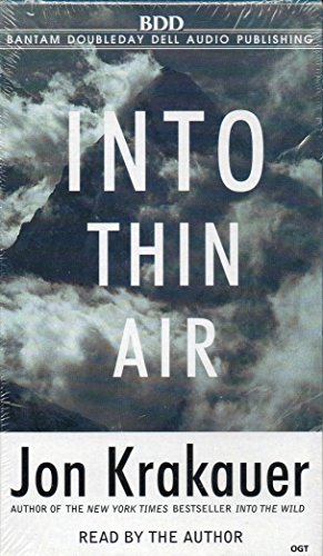 9780736637541: Into Thin Air : A Personal Account of the Mount Everest Disaster