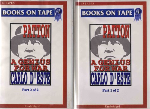 Stock image for Patton: A Genius for War "Part One & Two" (Audio Cassettes) UNABRIDGED (Volume 1 & 2) for sale by JR Books