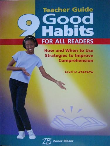 Imagen de archivo de 9 GOOD HABITS FOR ALL READERS, TEACHER'S GUIDE, LEVEL D a la venta por mixedbag