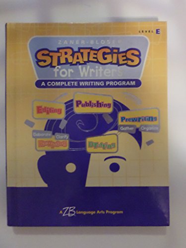 Imagen de archivo de Strategies for Writers 2003 : Grade 5 Level E a la venta por Better World Books