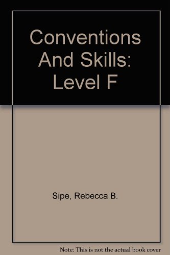 Stock image for Conventions And Skills: Level F for sale by zeebooks