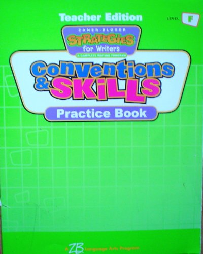 Stock image for Strategies for Writers 2003 : Grade 6 Level F, Conventions and Skills for sale by Better World Books: West