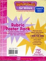 Stock image for Strategies for Writers Rubric Poster Pack, Level B (Grade 2) for sale by Booksavers of MD