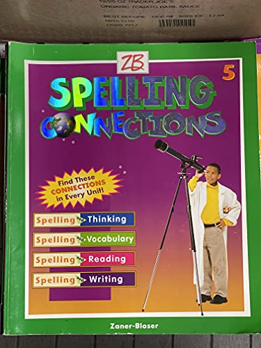 Spelling Connections: Level 5 (9780736720632) by J. Richard Gentry