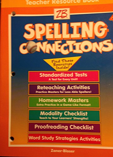 Beispielbild fr Spelling Connections - Resource Book 4 ; 9780736720861 ; 0736720863 zum Verkauf von APlus Textbooks