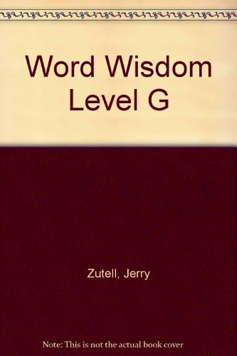 9780736724517: Word Wisdom Level G