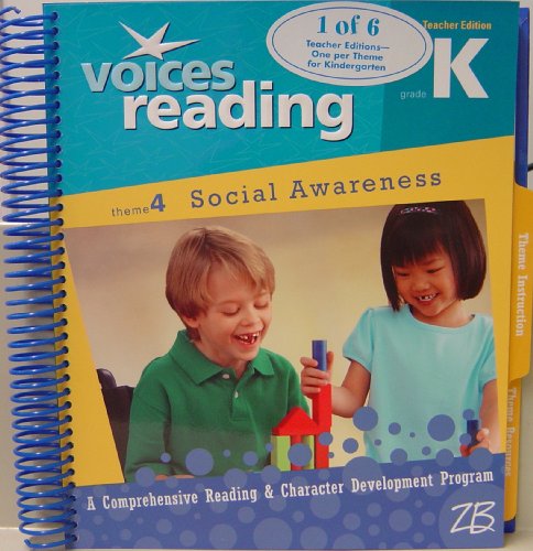 Imagen de archivo de Voices Reading, Grade K, Theme 4 (Social Awareness) a la venta por HPB-Red