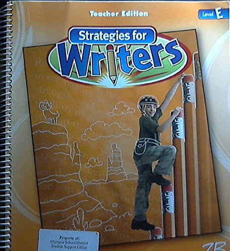 9780736751162: Strategies for Writers (Level E)