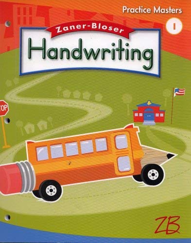 Stock image for Zaner-bloser Handwriting Grade 1 Workbook Practice Masters for sale by ThriftBooks-Atlanta