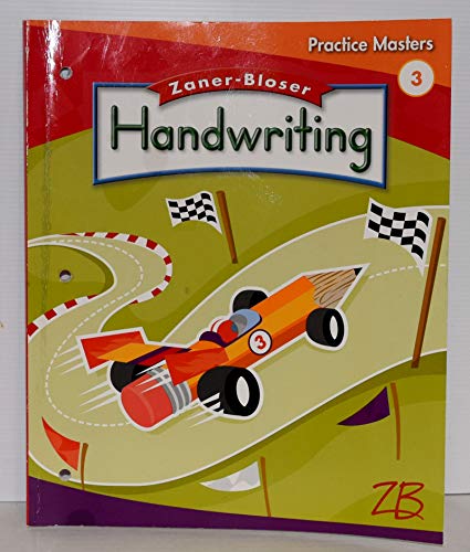 Stock image for Zaner Bloser Handwriting Practice Masters 3 for sale by Georgia Book Company