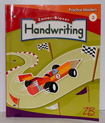 9780736751629: Zaner Bloser Handwriting Practice Masters 3