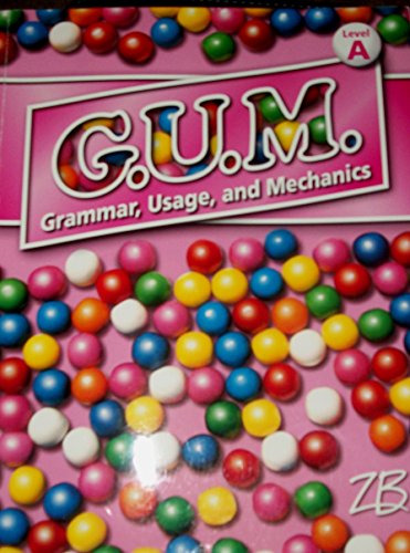 Beispielbild fr GUM Grammar, Usage and Mechanics zum Verkauf von Better World Books