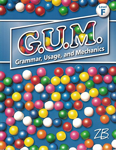 9780736757423: G.u.m. Grammer, Usage, and Mechanics Level F (G.U.M., LEVEL F)