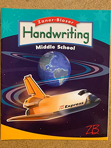 Beispielbild fr Handwriting (Middle School) zum Verkauf von Better World Books