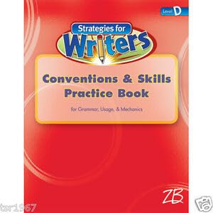 9780736760898: Strategies for Writers: Conventions & Skills (for grammar, usage, & mechanics) Practice Book - Level D